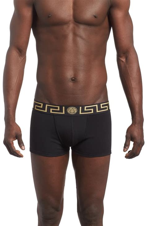 versace low rise trunks|Versace men's bathing suits.